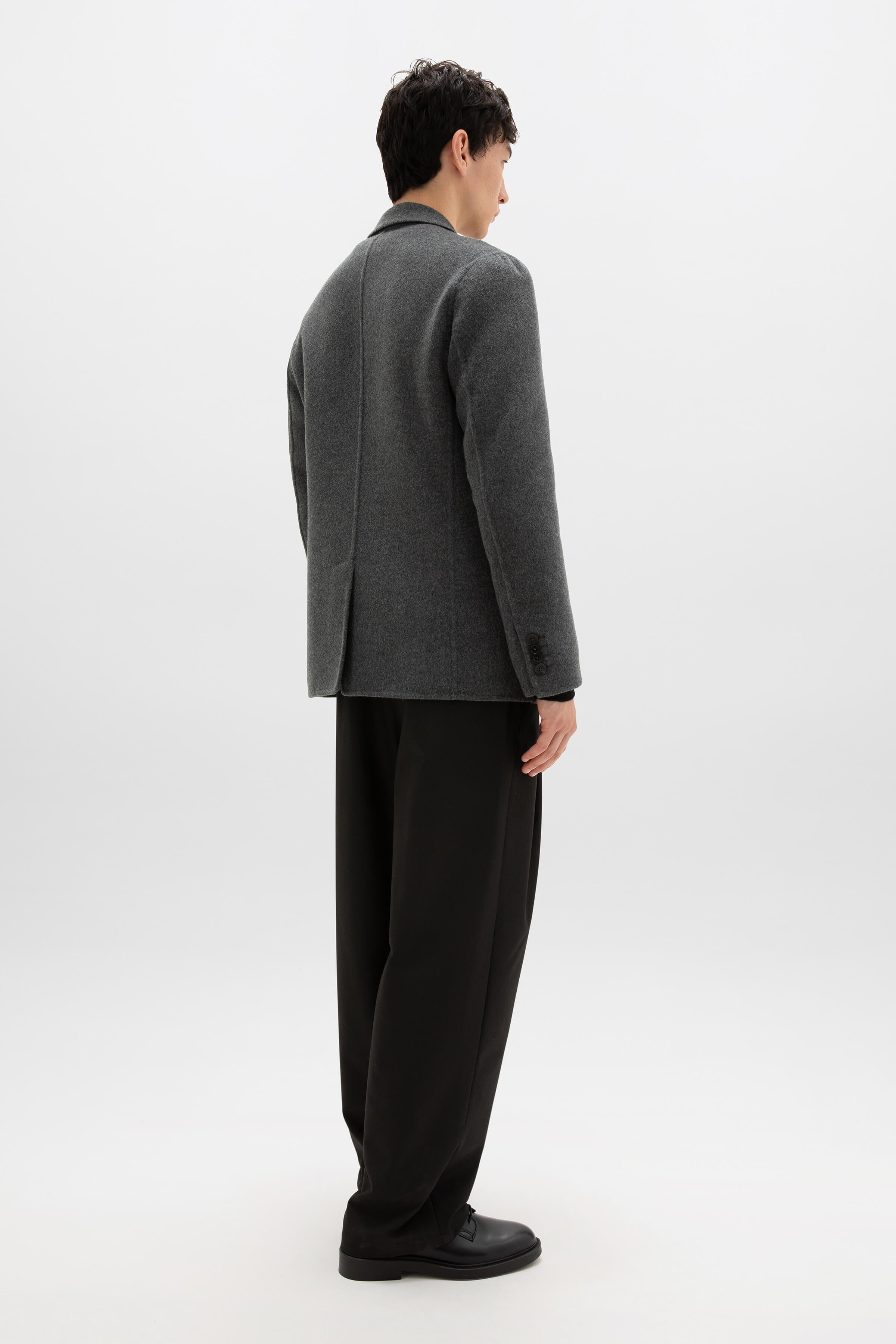 Double Face Cashmere Jacket - 5