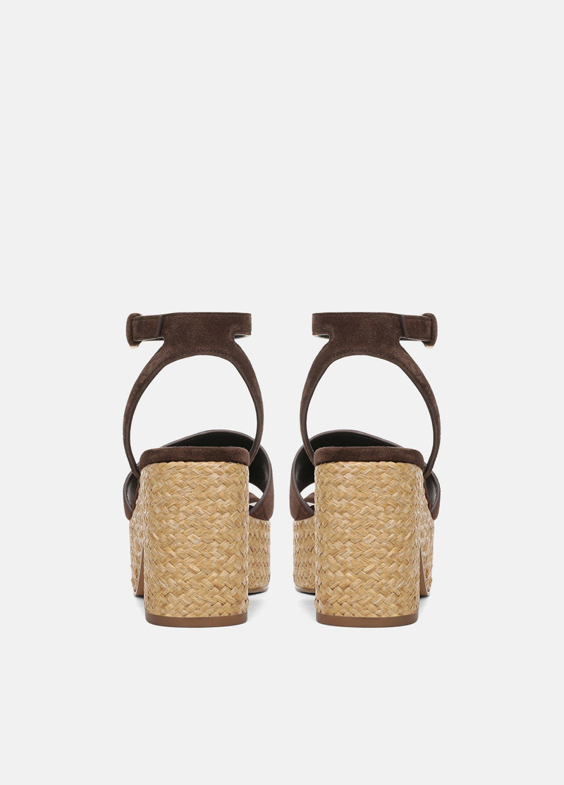 Vince Castella Suede Platform Sandal outlook