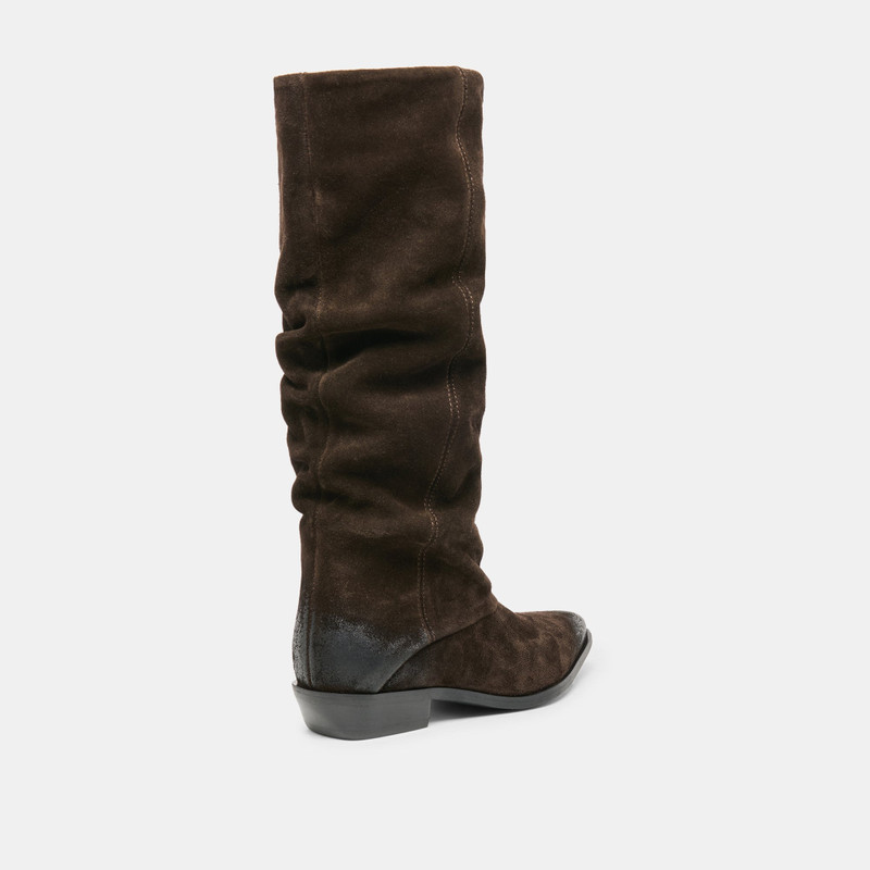 MARLA BOOTS DK BROWN SUEDE 3