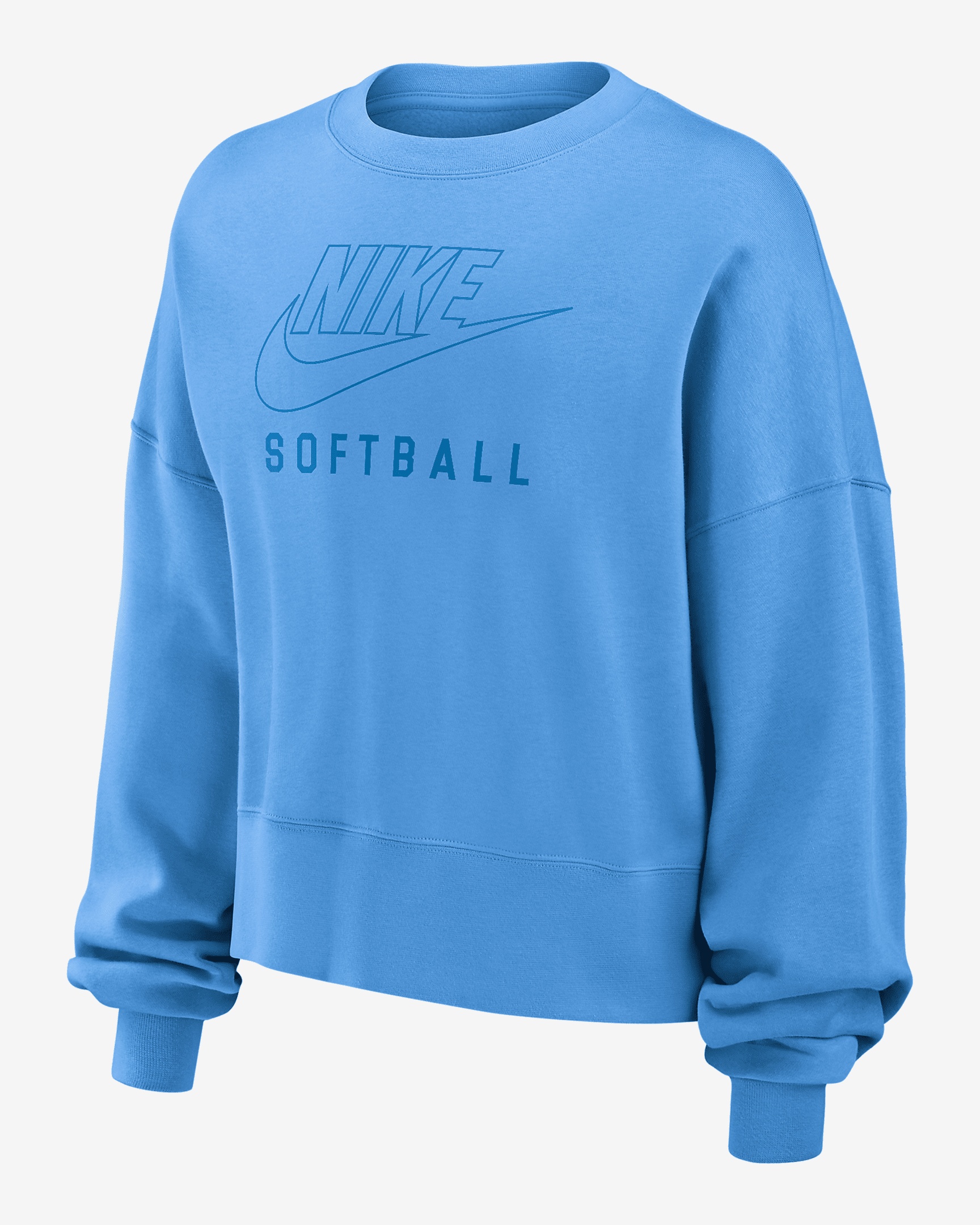 Nike Phoenix Fleece Women's Softball Crew-Neck Sweatshirt - 1