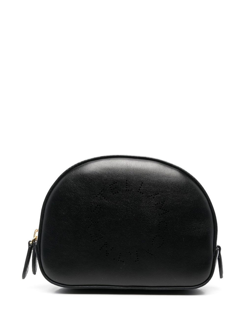 perforated logo-detail make-up bag 1