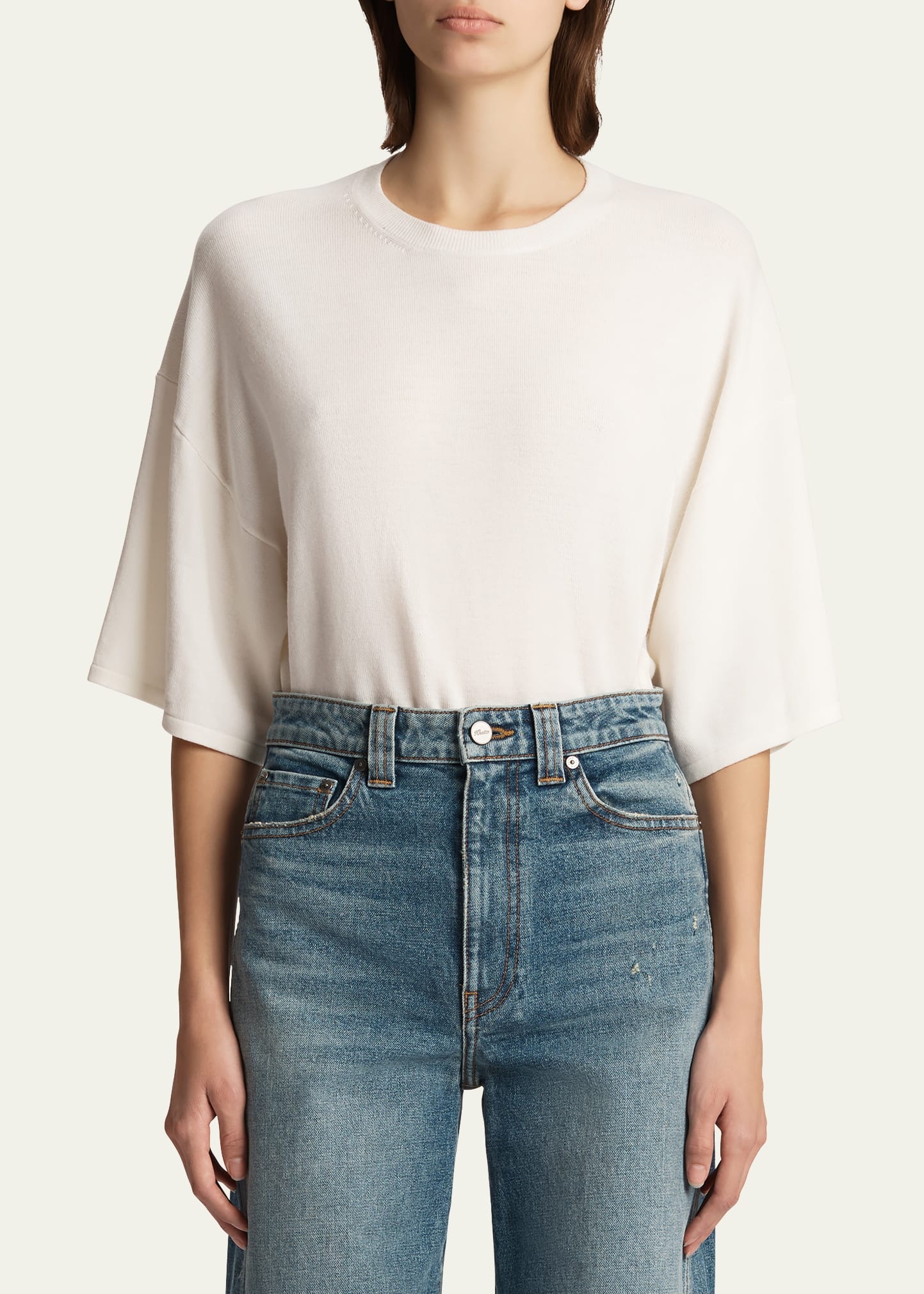 Simon Boxy Wool-Blend Bodysuit - 4