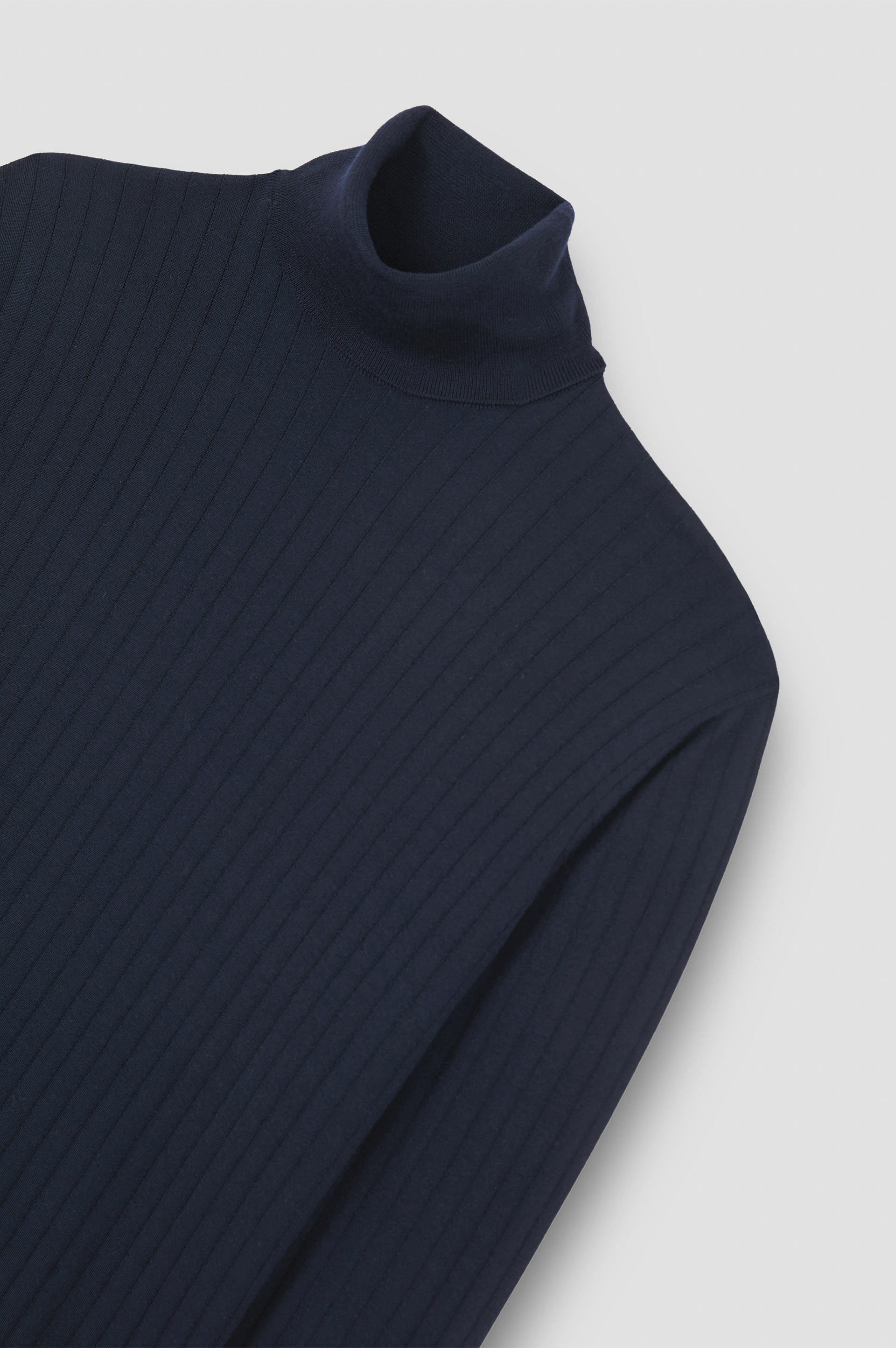 WOOL AND CASHMERE TURTLENECK SWEATER - 5