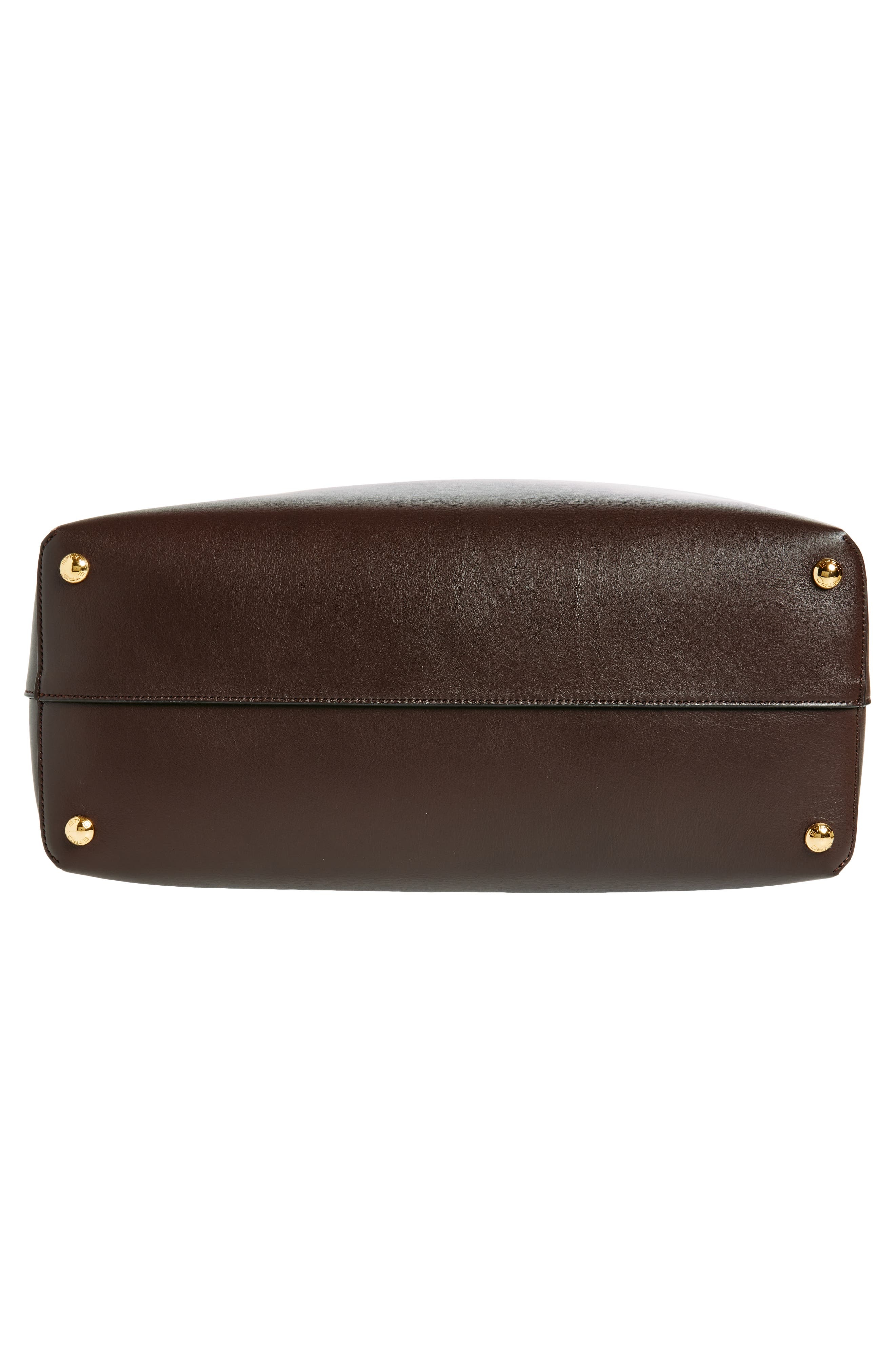 Etro Medium Libra Leather Shopping Tote in M0019 Brown 2 at Nordstrom - 6