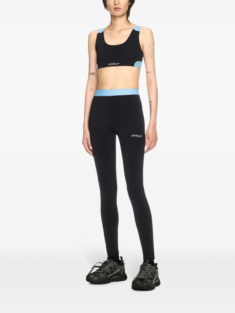 Logo colorblock bra - 4