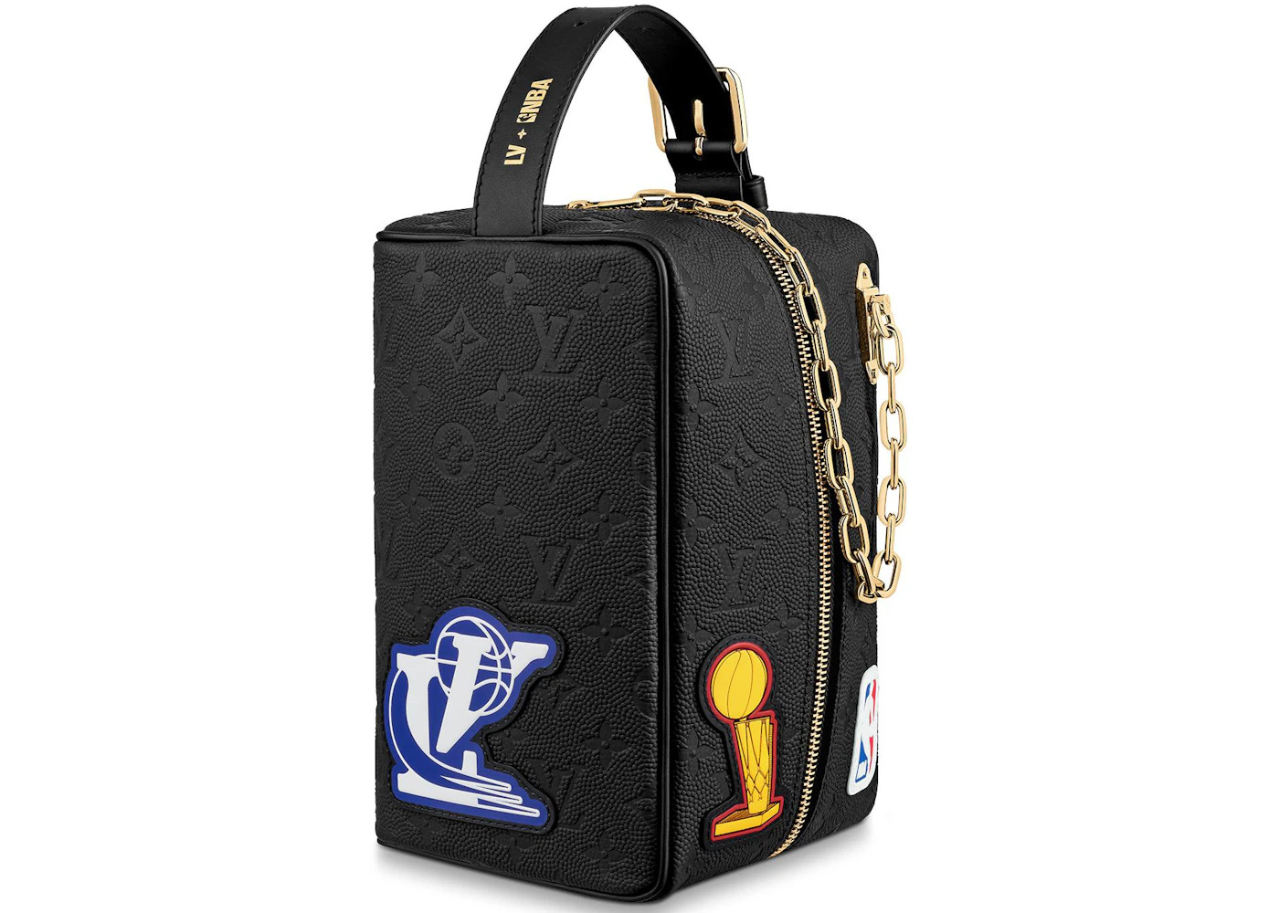 Louis Vuitton x NBA Hero Jacket Leather Cloackroom Dopp Kit Monogram Black - 2