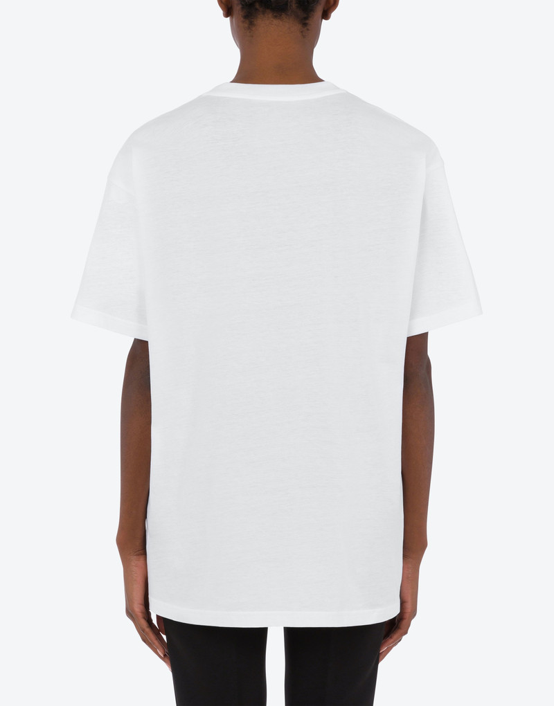 STITCHING LOGO ORGANIC JERSEY T-SHIRT 3