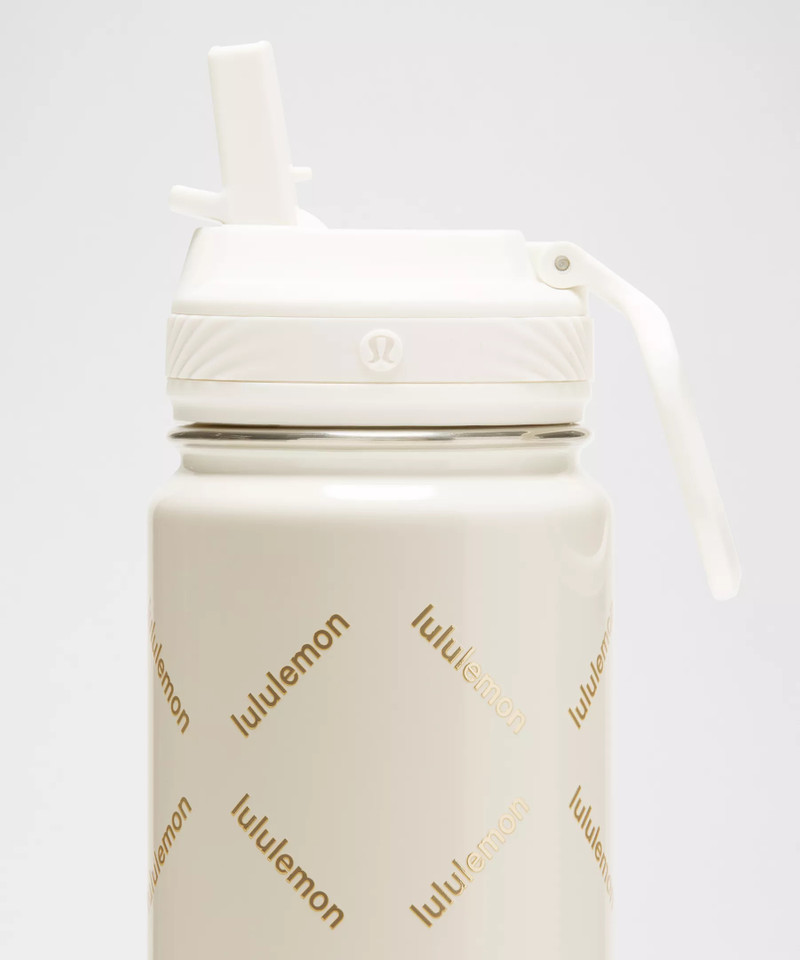 Back to Life Sport Bottle 24oz Straw Lid *Print 3