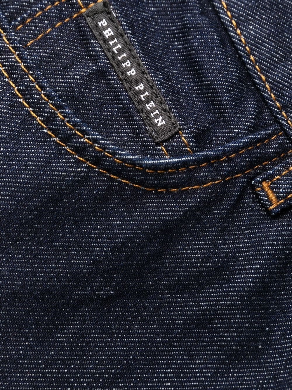 high-waisted flared jeans - 8