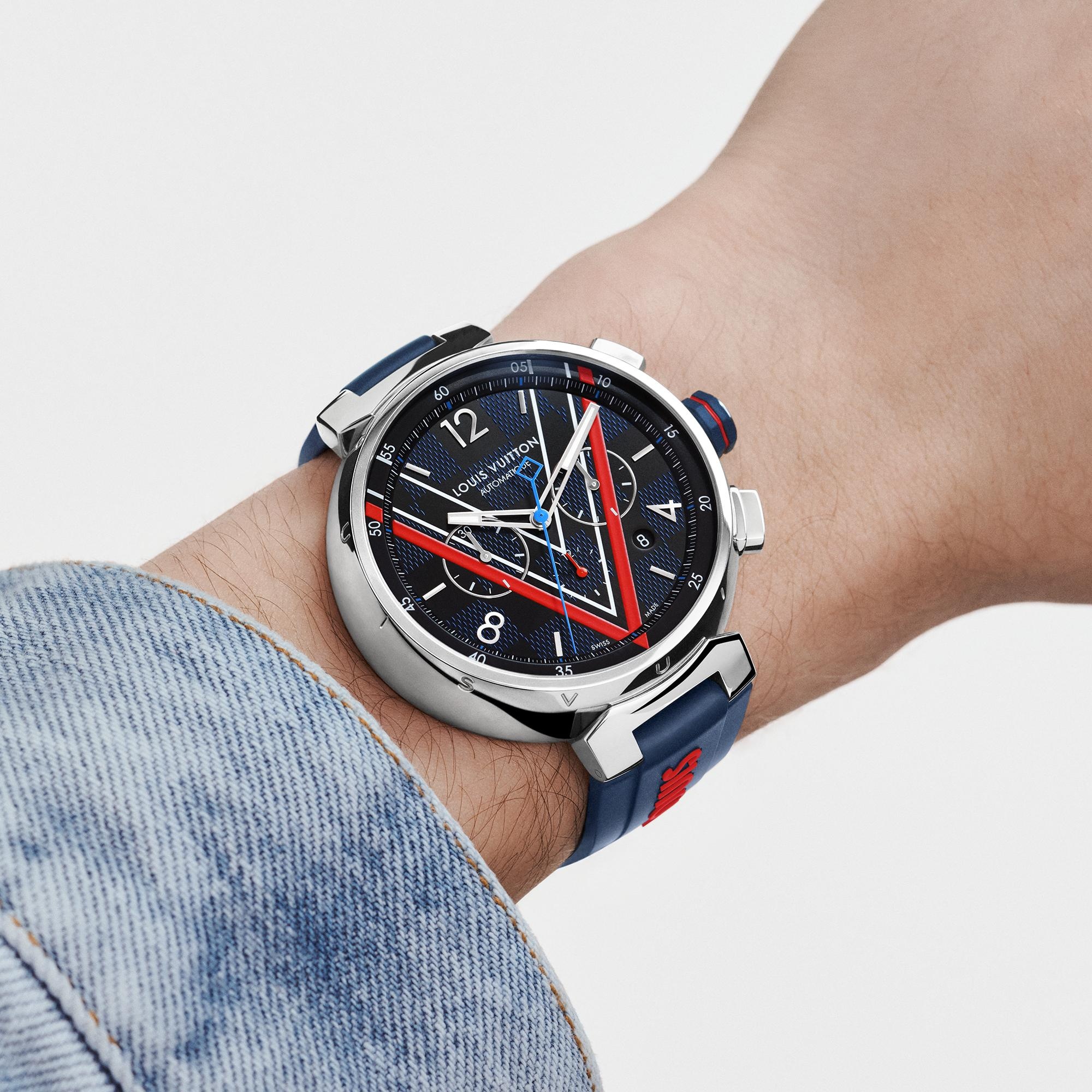 Tambour Damier Chronograph - 4