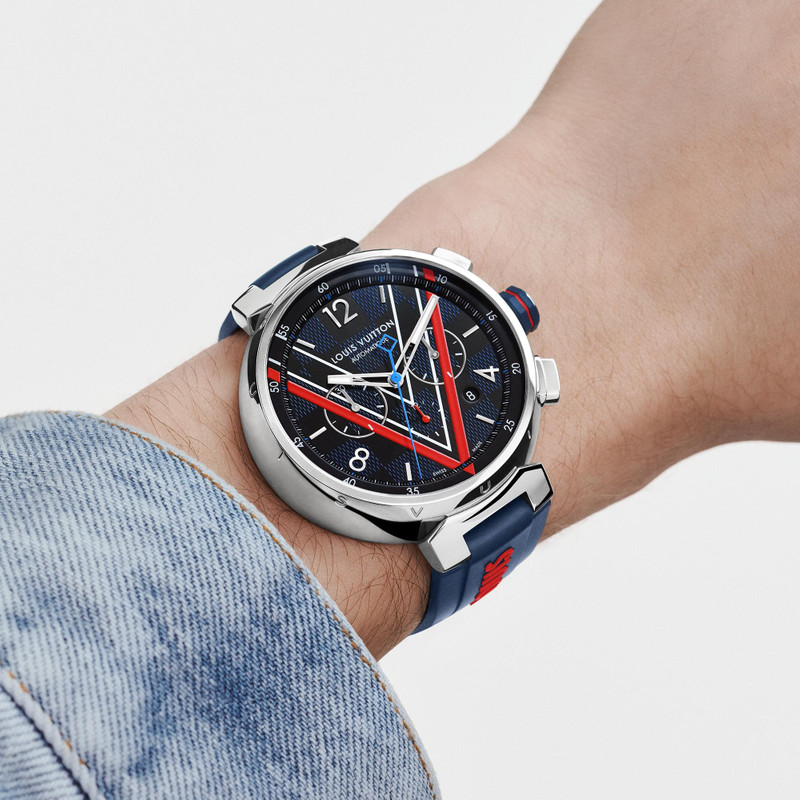 Tambour Damier Chronograph 4