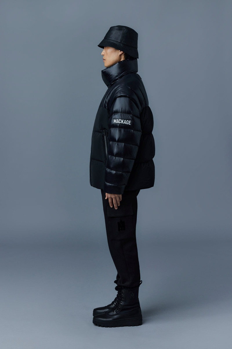 FREDERIC 2-in-1 matte duvet down jacket for men 3