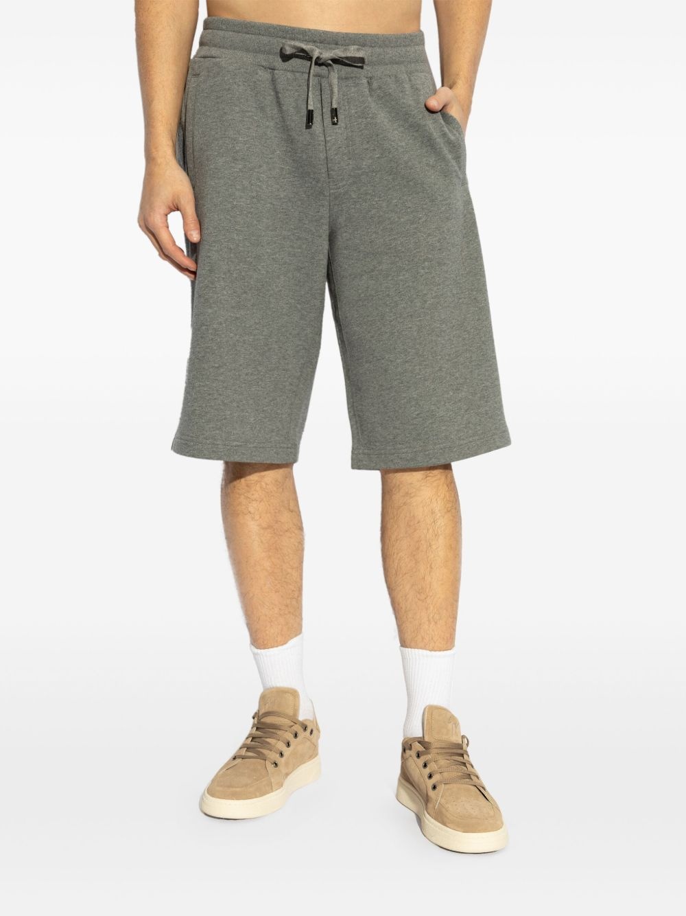 logo-plaque track shorts - 3
