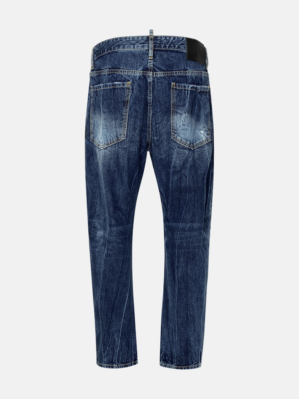 BLUE COTTON JEANS - 3
