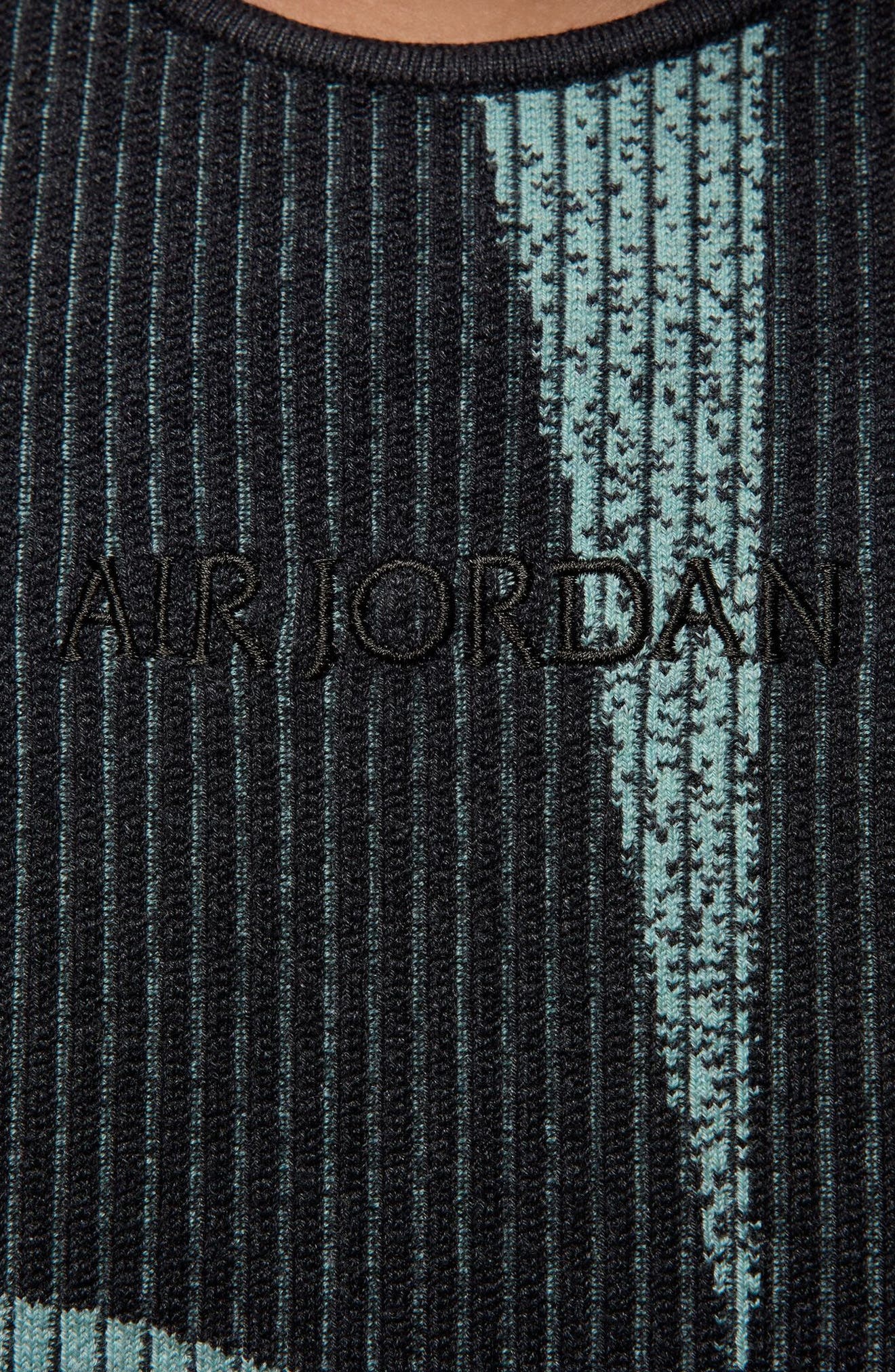 Air Jordan Rib Body-Con Dress in Mineral at Nordstrom - 5