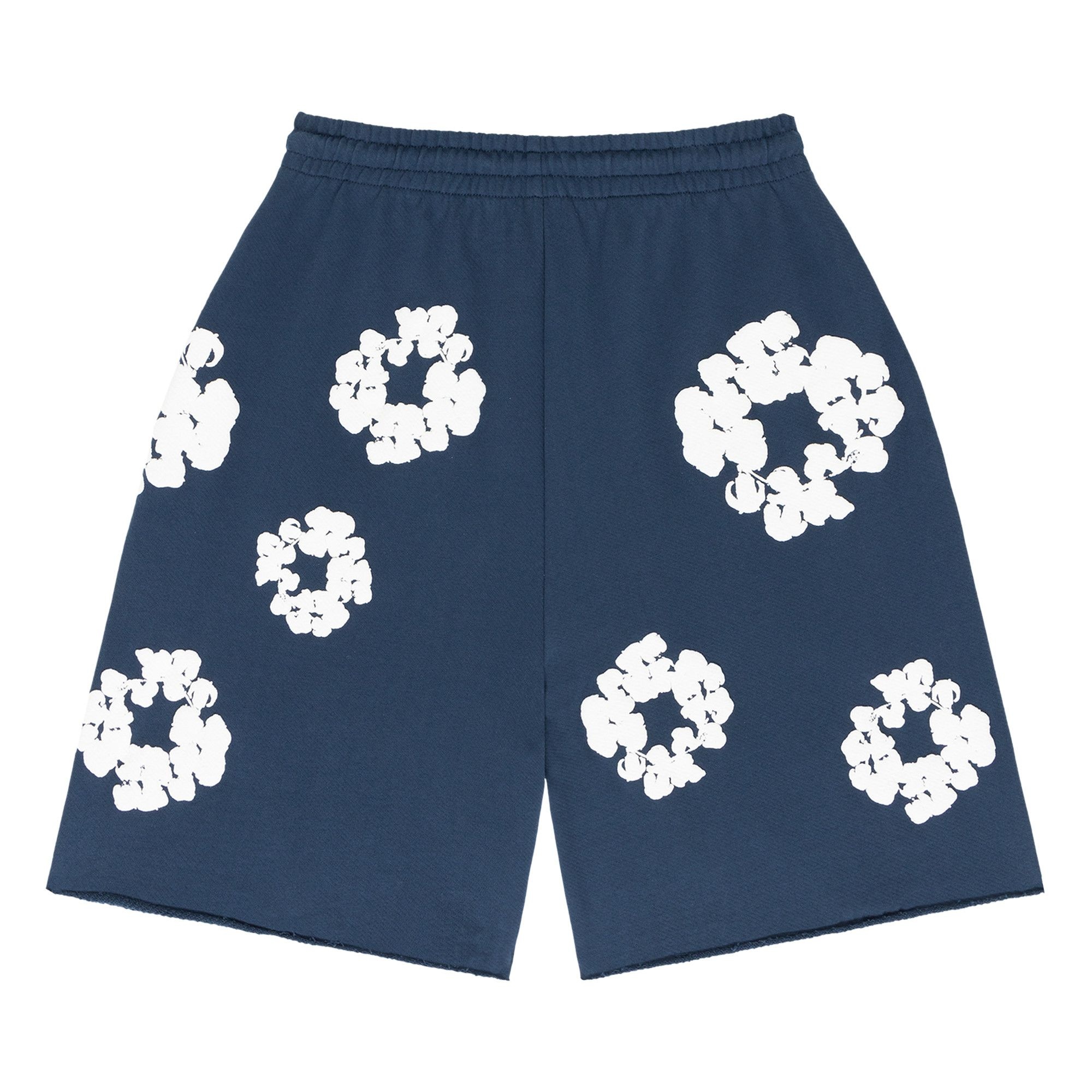 Denim Tears The Cotton Wreath Shorts 'Navy' - 2