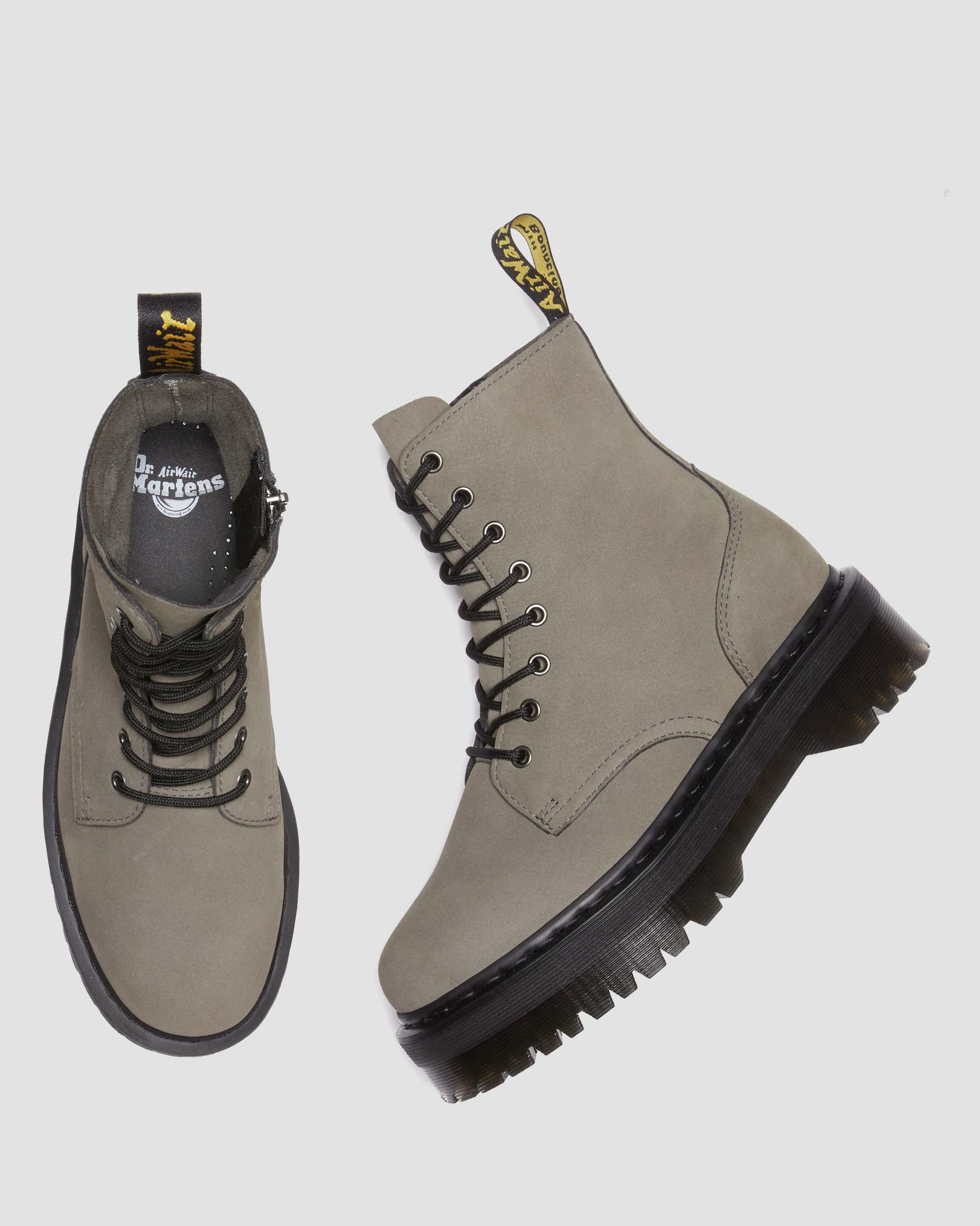Jadon Boot Milled Nubuck Platforms - 2