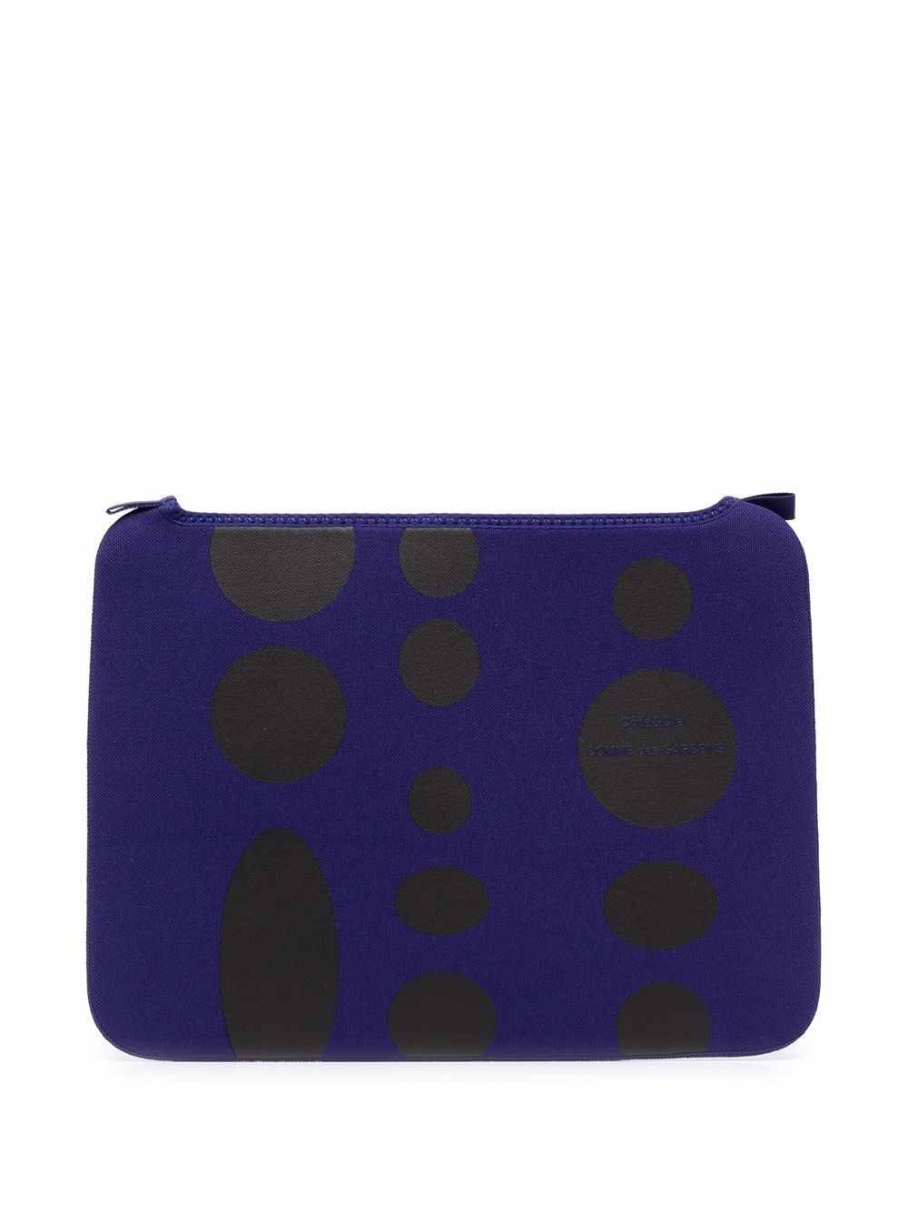 polka dot laptop pouch - 2