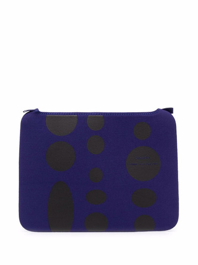 Comme Des Garçons polka dot laptop pouch outlook