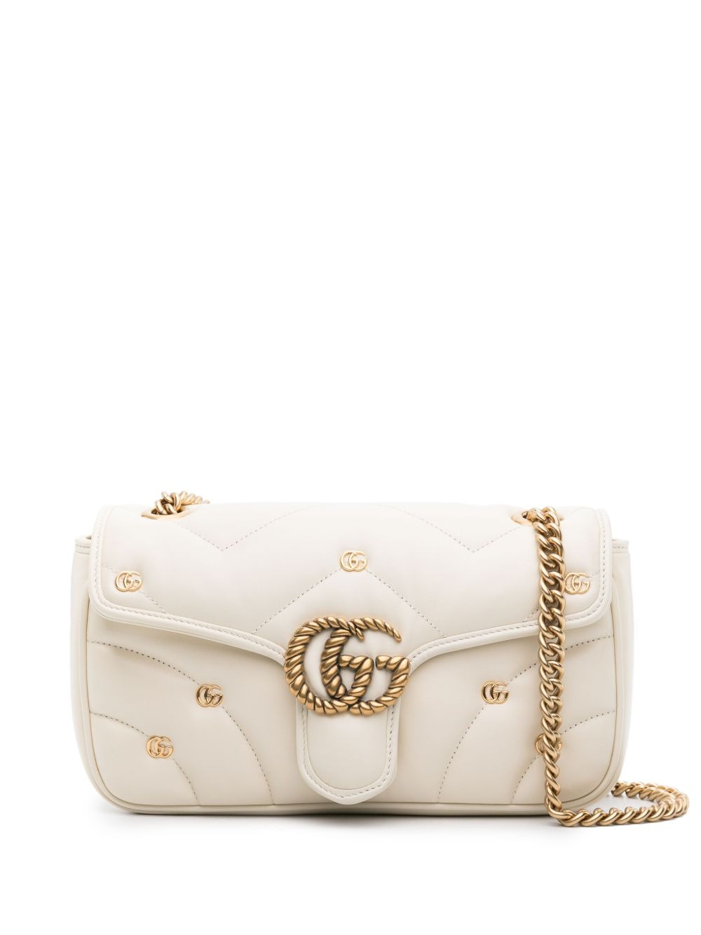 small GG Marmont leather shoulder bag - 1