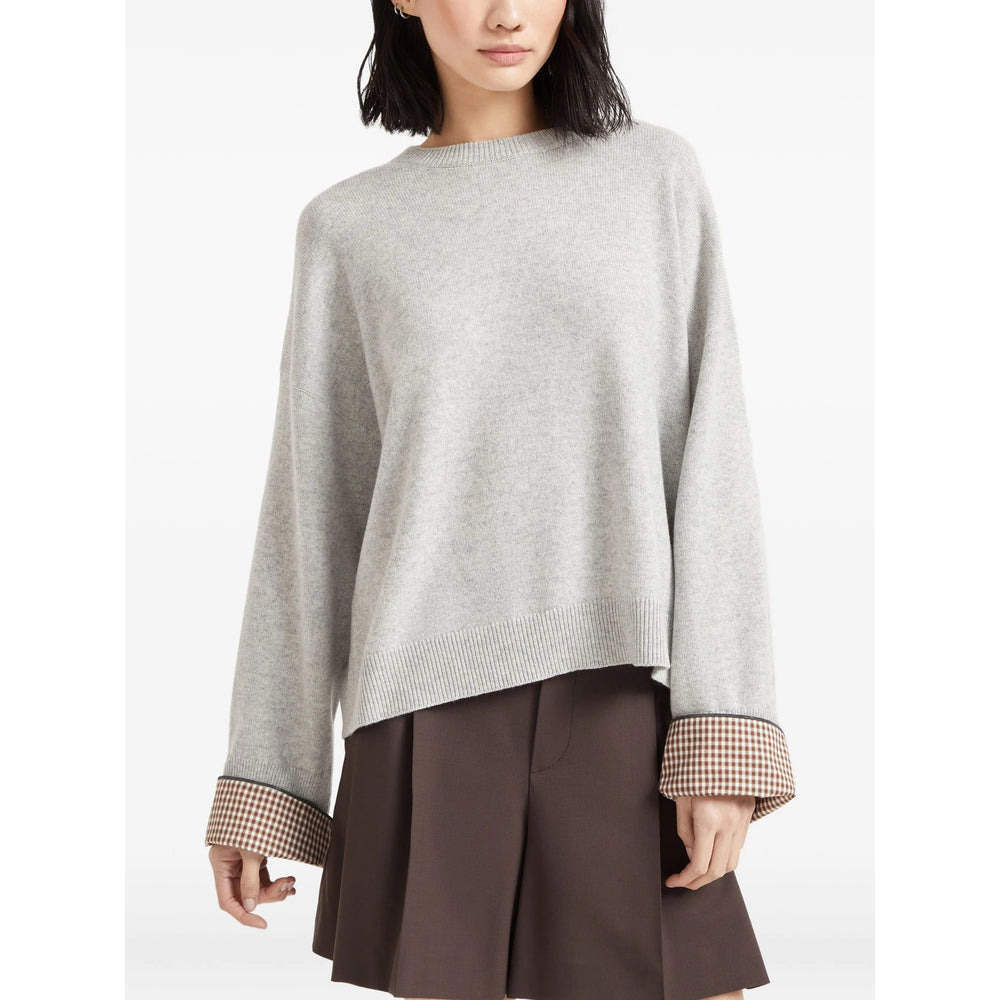 Brunello Cucinelli Grey Knitwear - Jumpers Women - 2