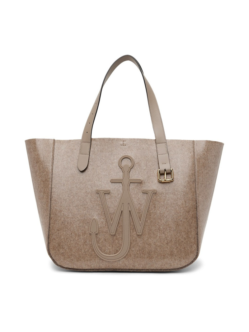 Taupe Belt Tote 1