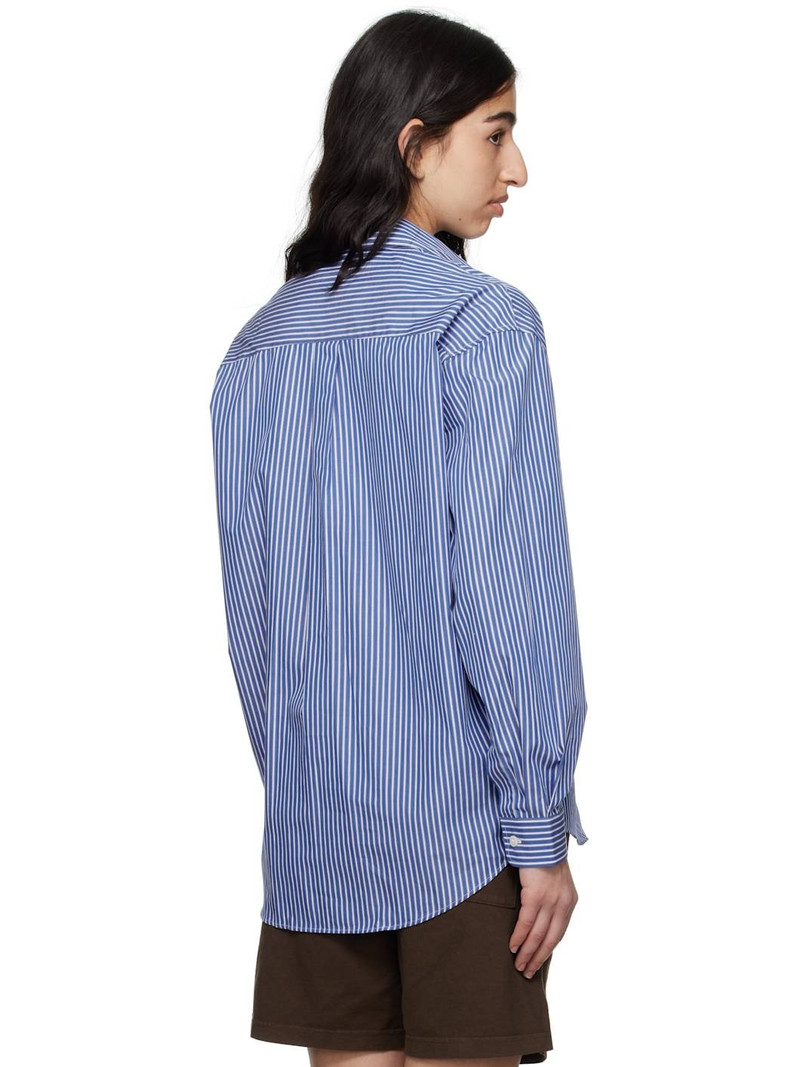Blue 'SRC' Oversized Shirt 3