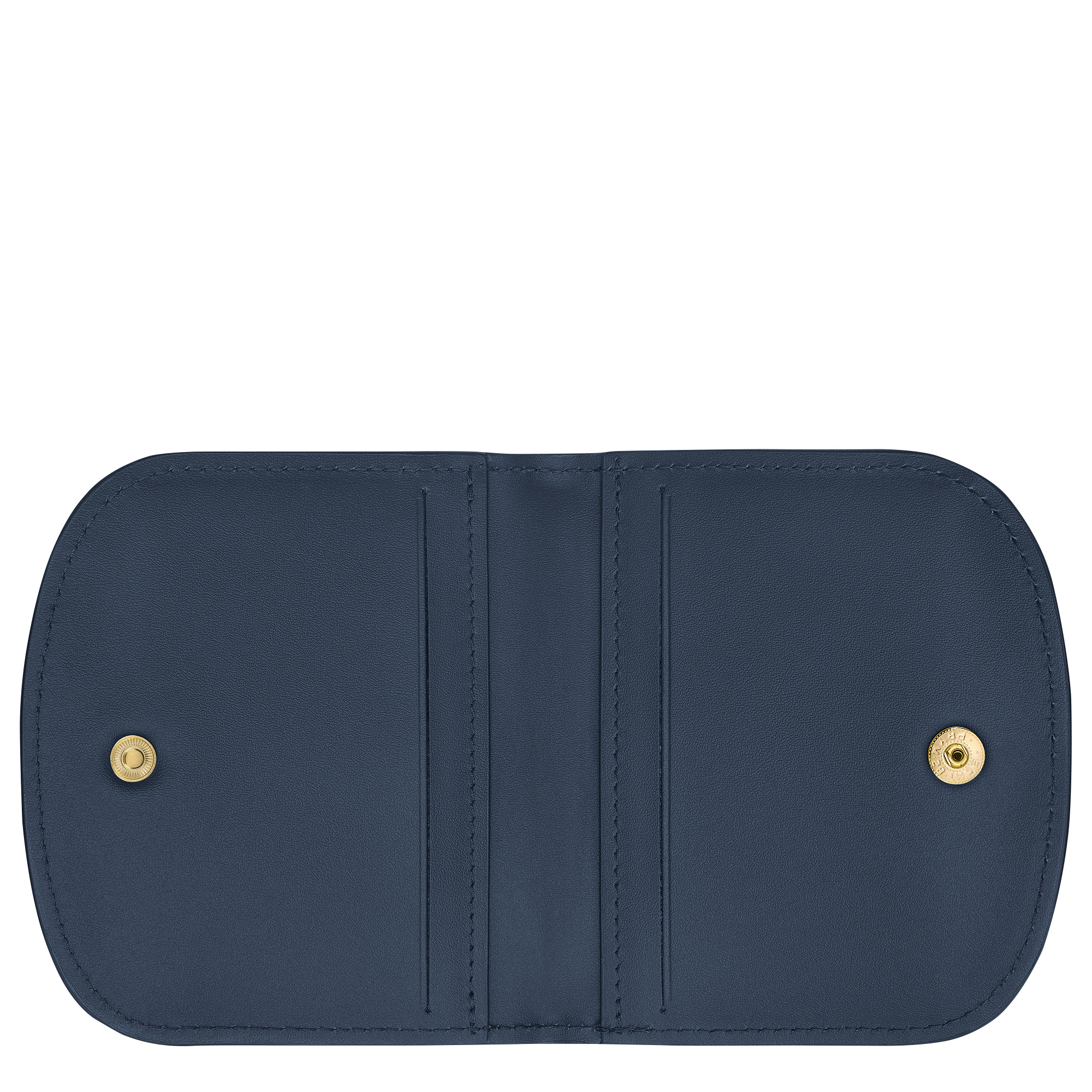 Épure Card holder Navy - Leather - 3