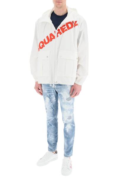 DSQUARED2 BIG LOGO WINDBREAKER JACKET outlook