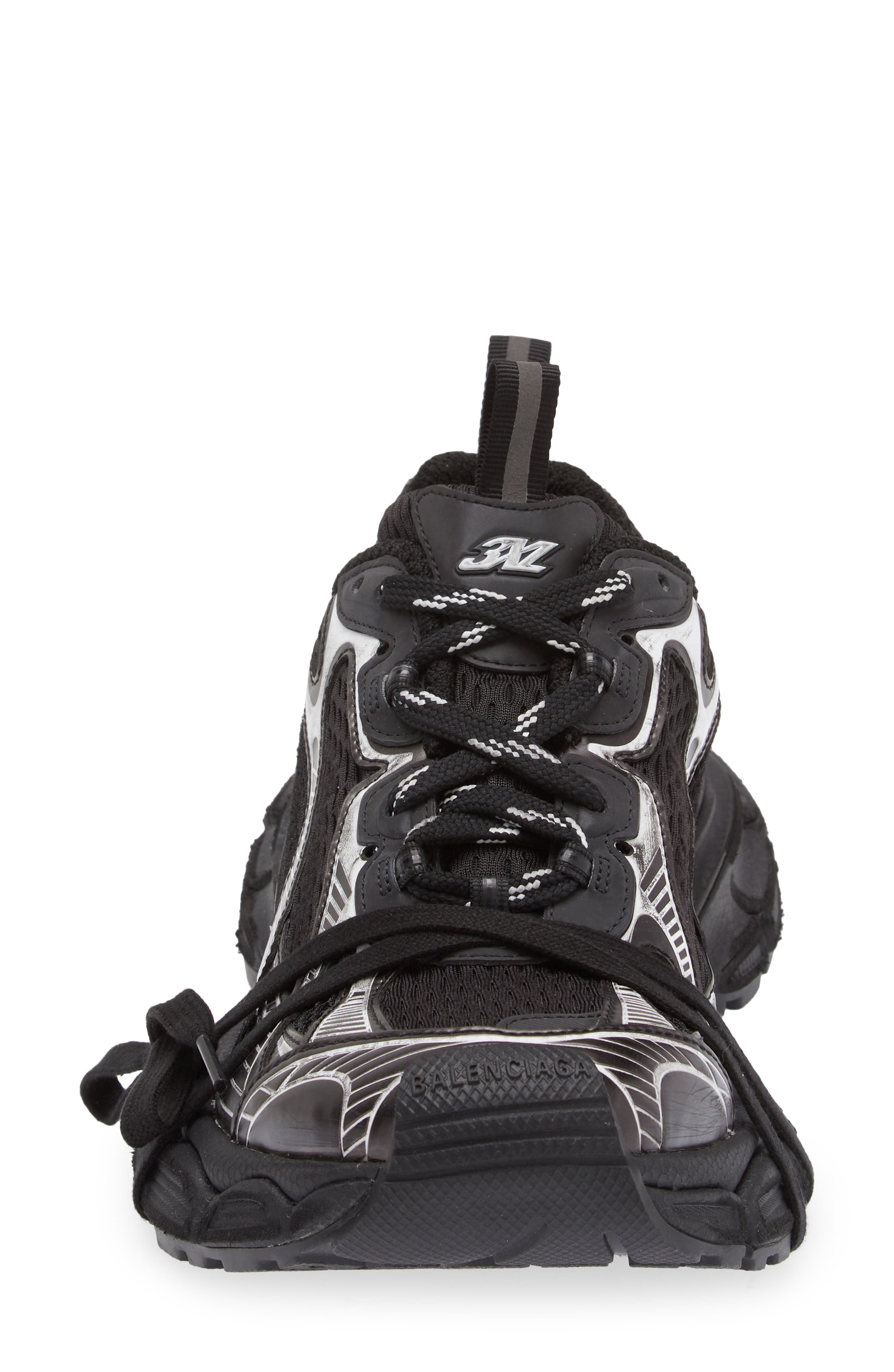 Balenciaga 3XL Sneaker in Black/White at Nordstrom - 4