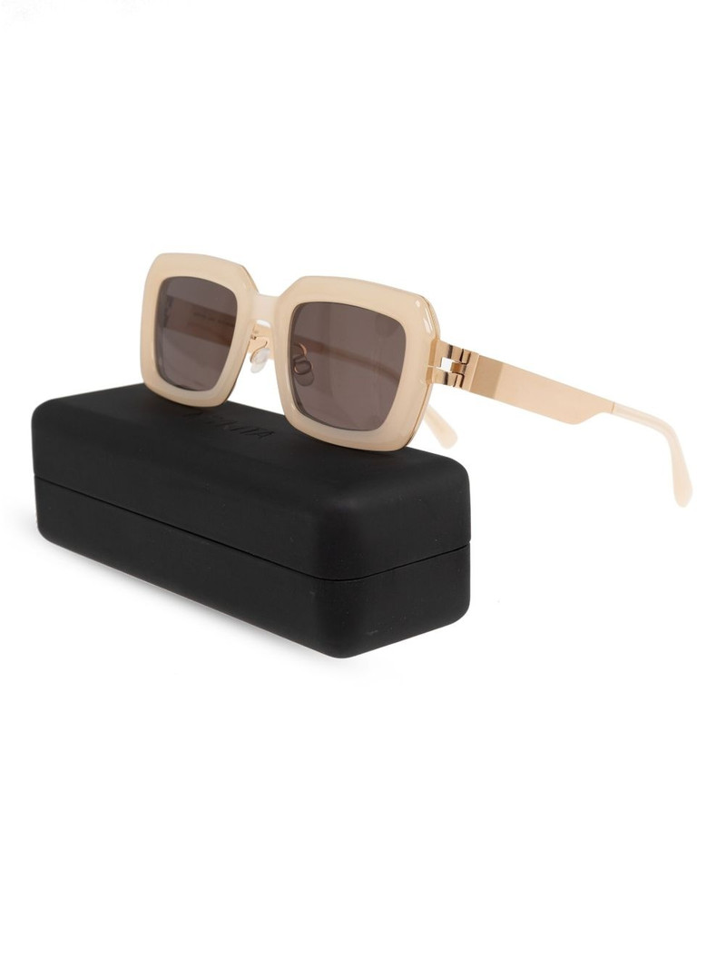 MYKITA rectangle-frame sunglasses outlook