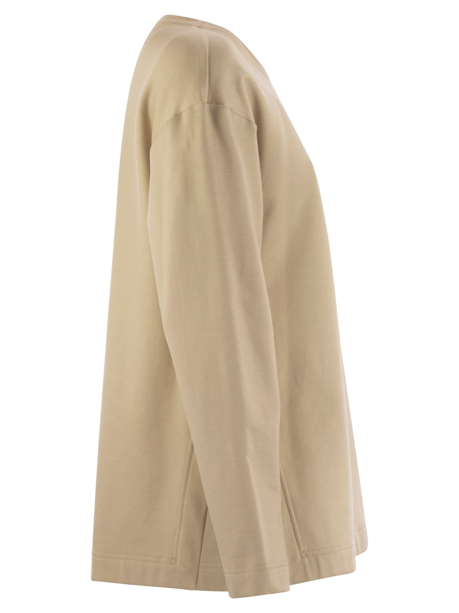 Maxmara Women Berma - Silk And Cotton Sweatshirt - 3