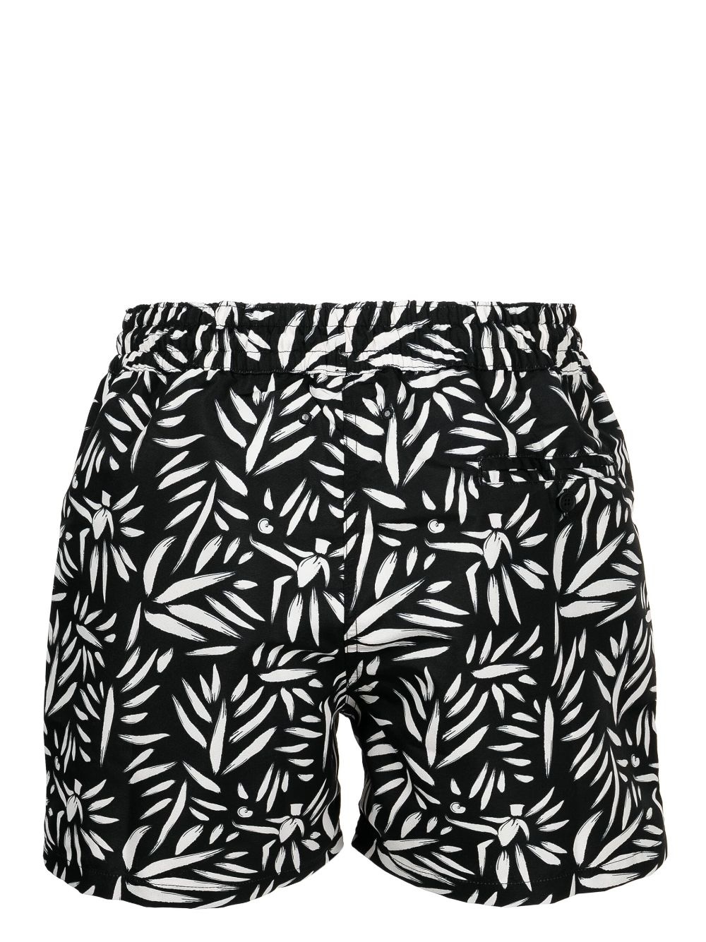 abstract-print swim shorts - 2