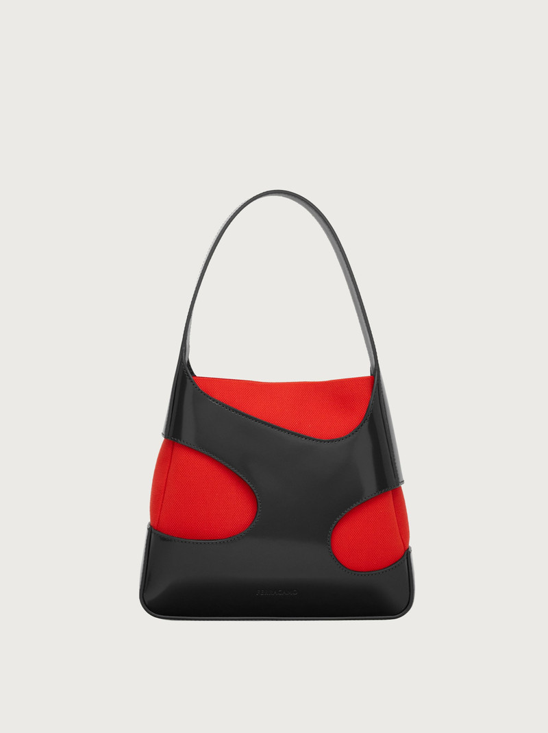 Shoulder bag with cut-out detailing (S) 1