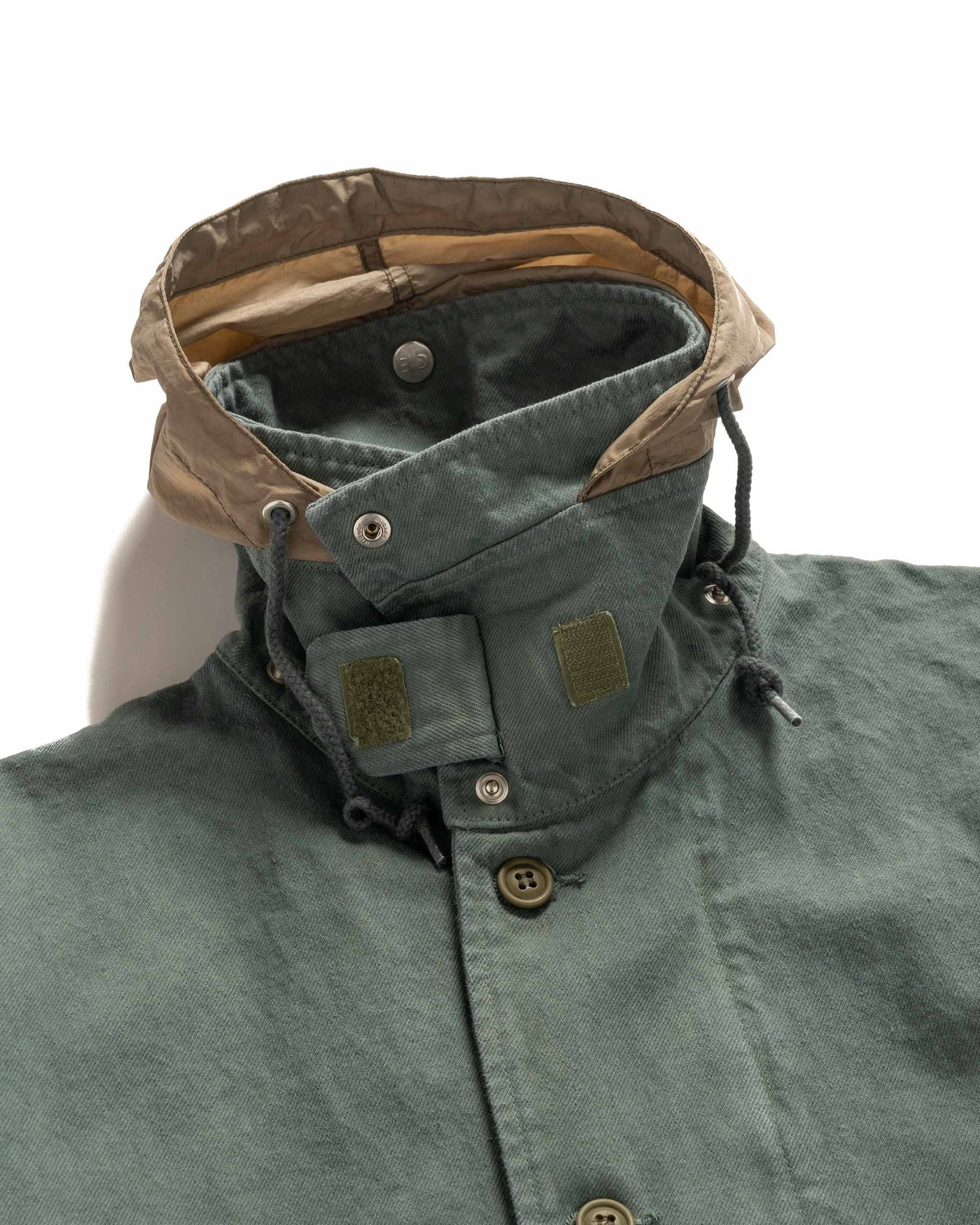 Overdye Fold Collar Coat - 5