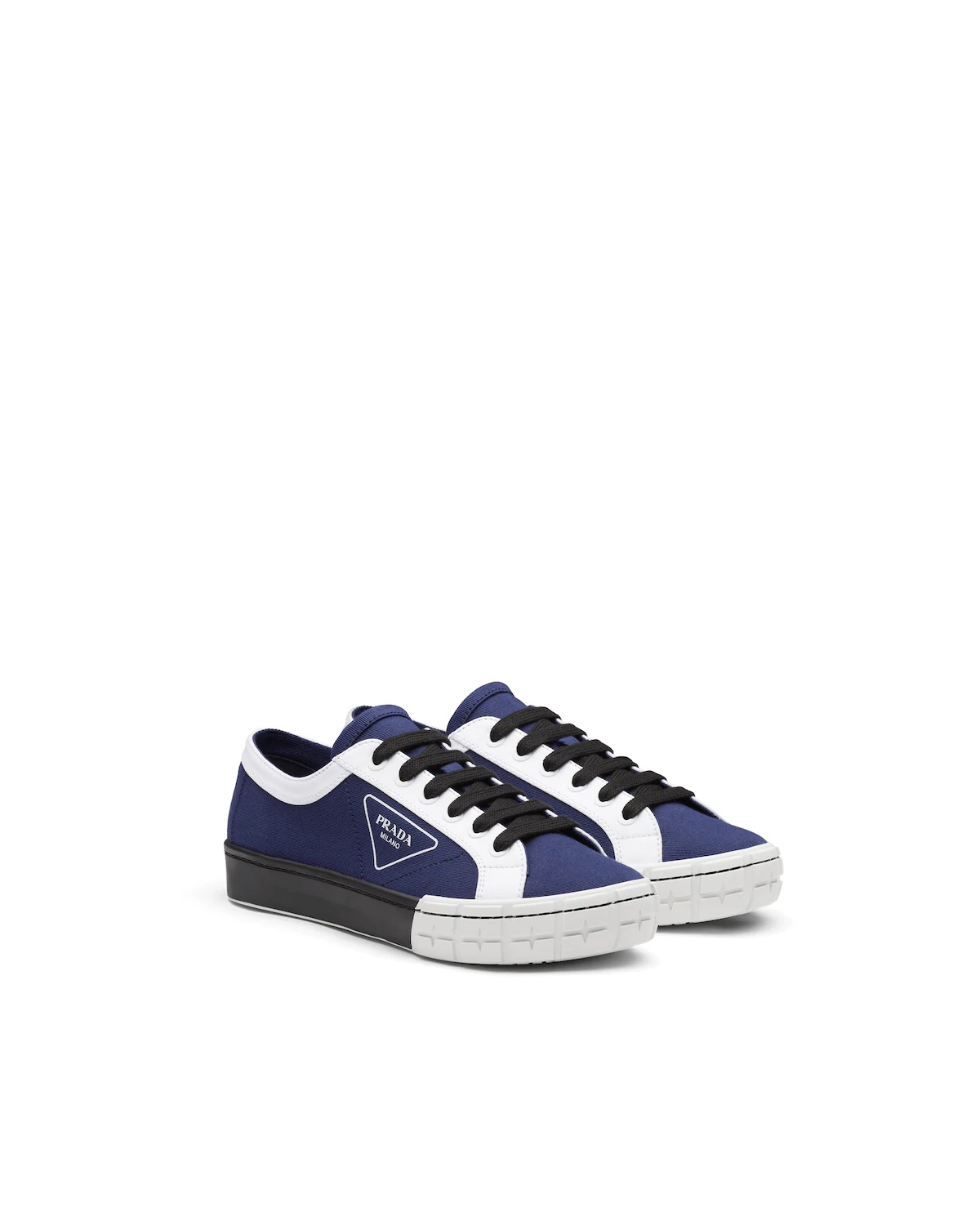 Cassetta Wheel Gabardine Fabric Sneakers - 1