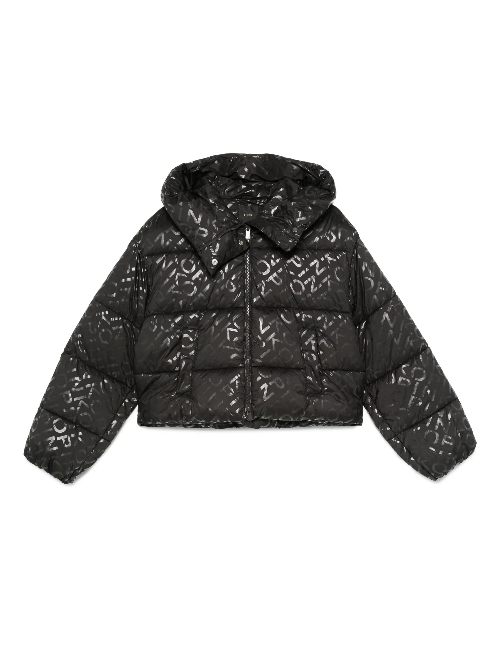 Pinko Logo-print Puffer Jacket - 1