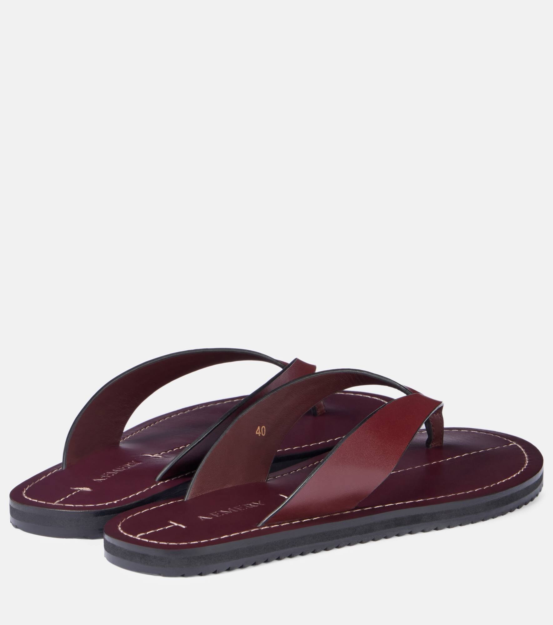 Flora leather sandals - 2