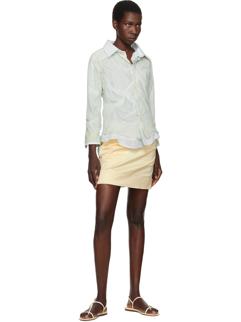 Aeyde Off-White Ella Leather Toe-Post Sandals outlook