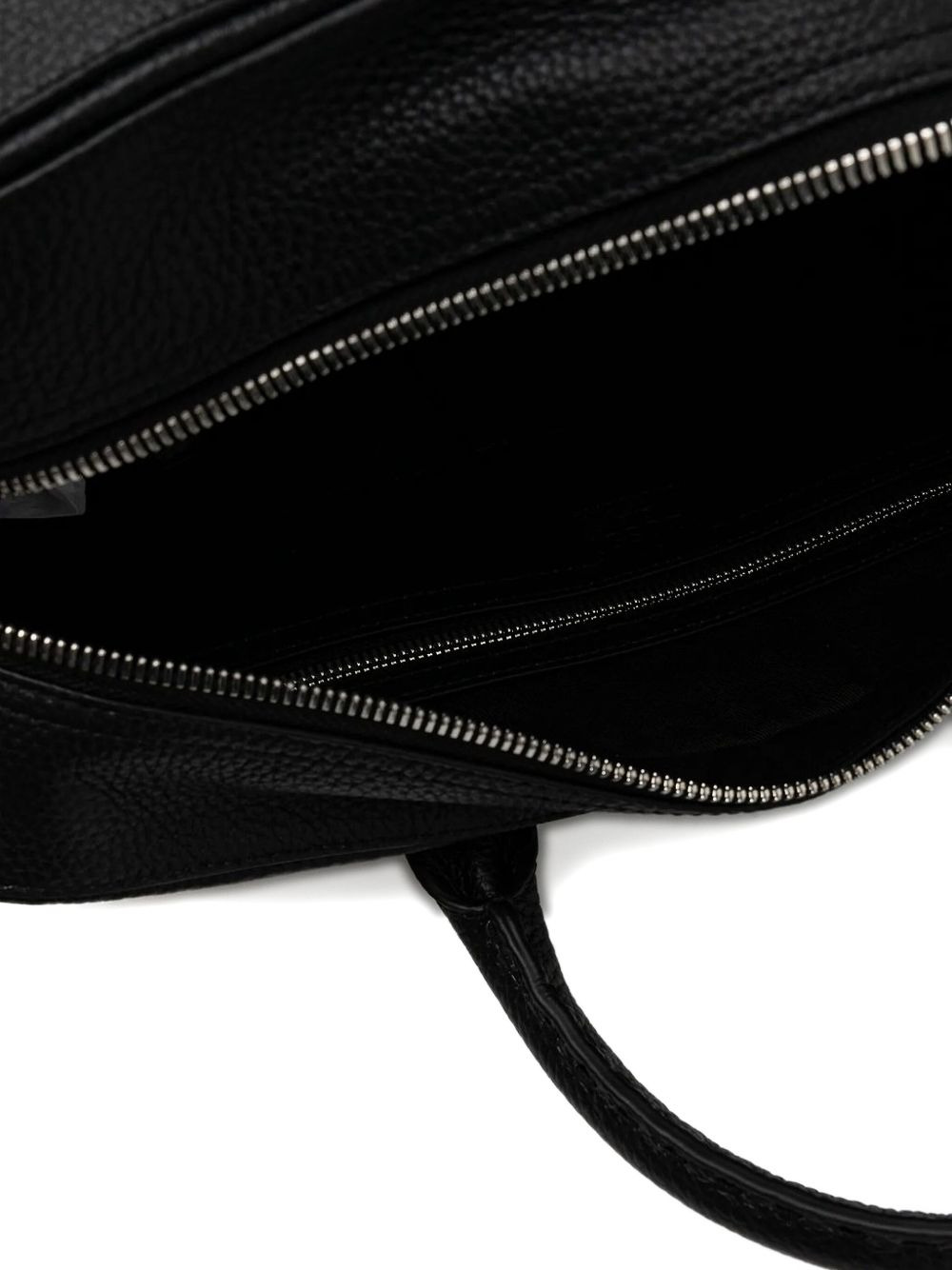 leather top-handle holdall - 4