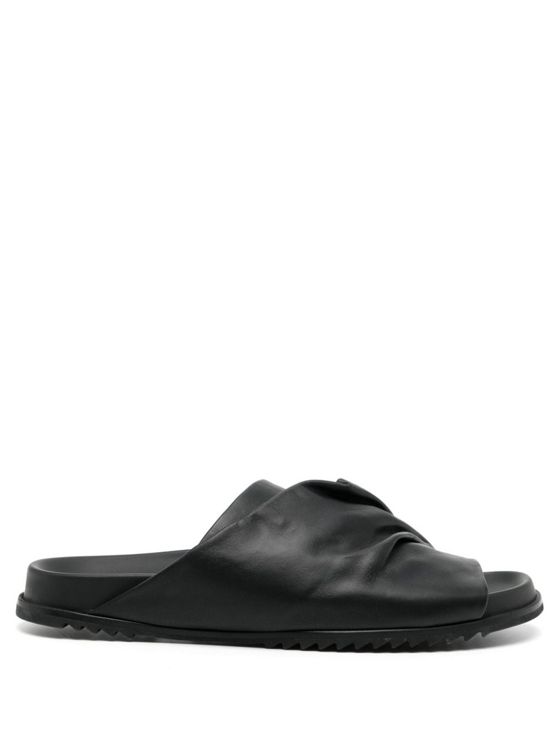 Morbius Granola leather sliders 1