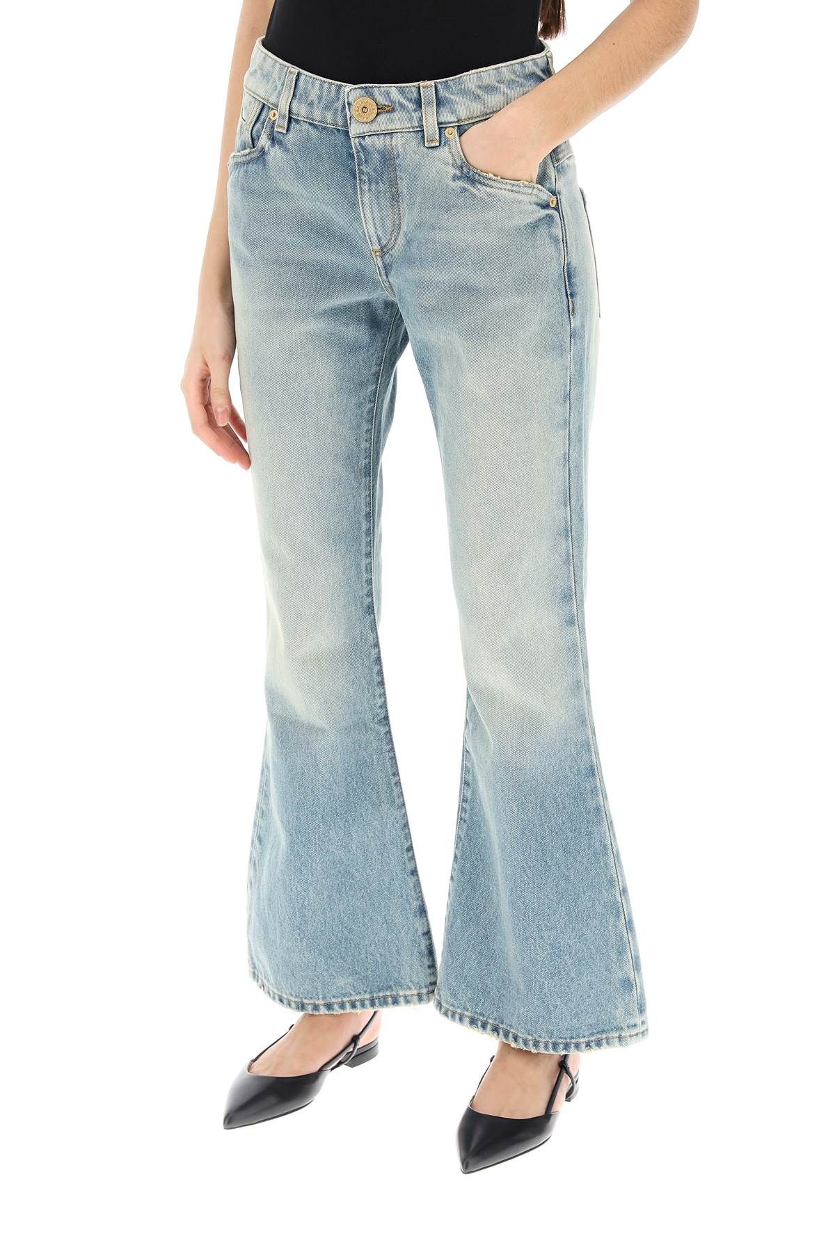 WESTERN-STYLE CROP BOOTCUT JEANS - 5