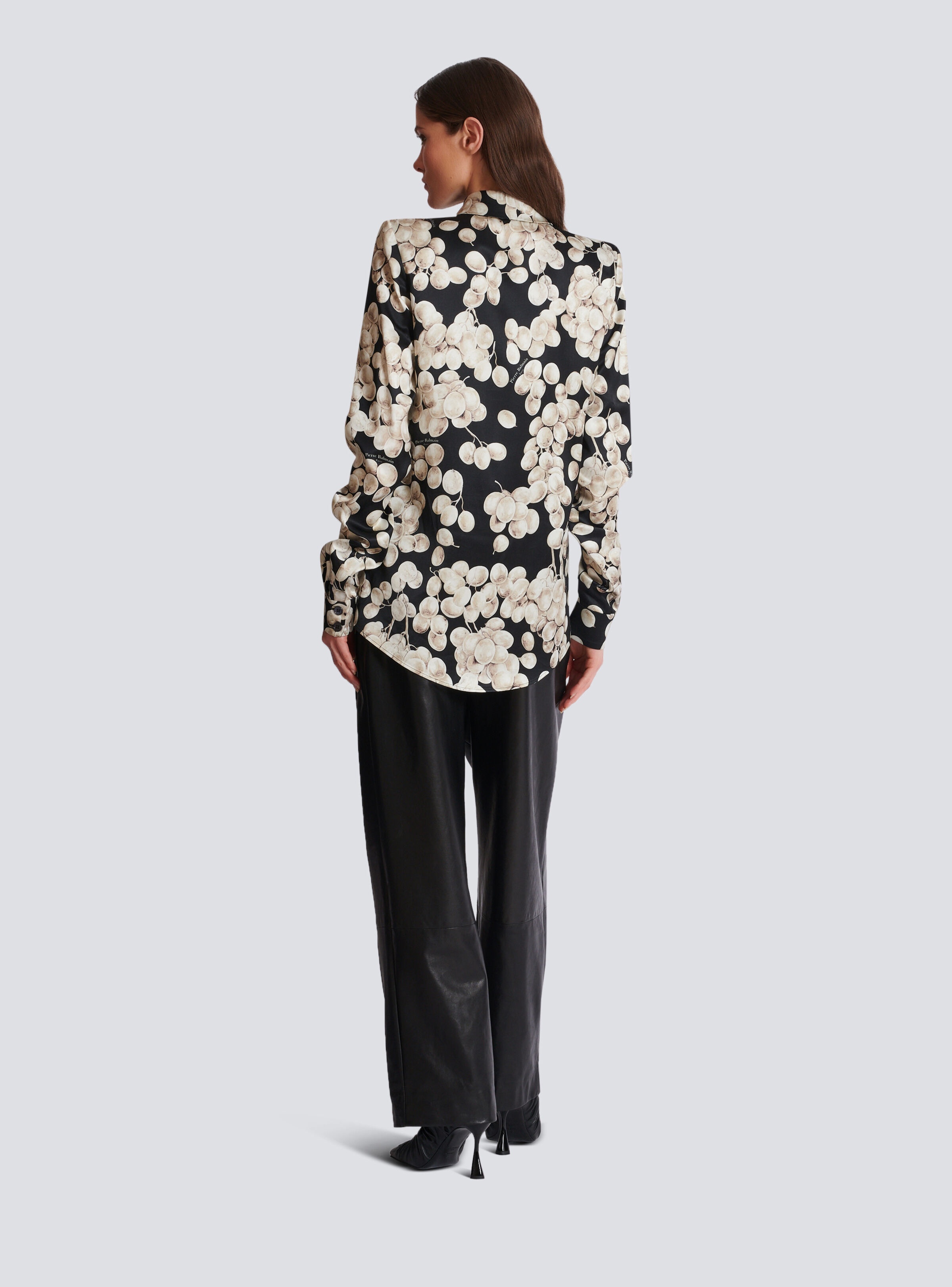 Grape jacquard shirt - 4