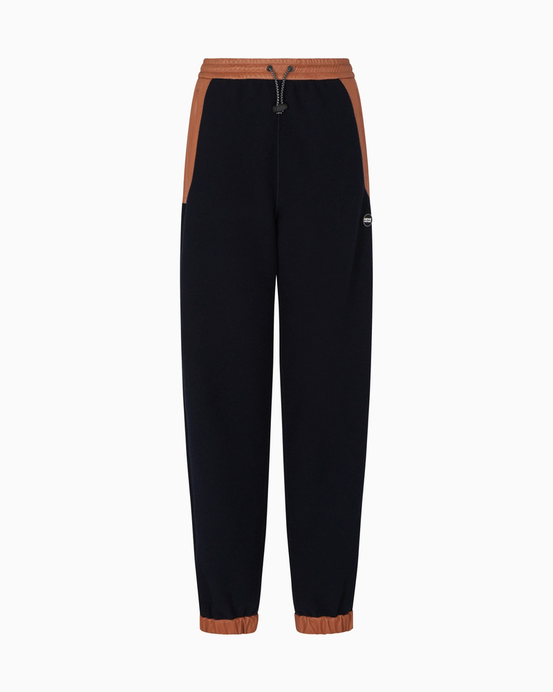 GIORGIO ARMANI NEVE CASHMERE FLEECE TROUSERS 1