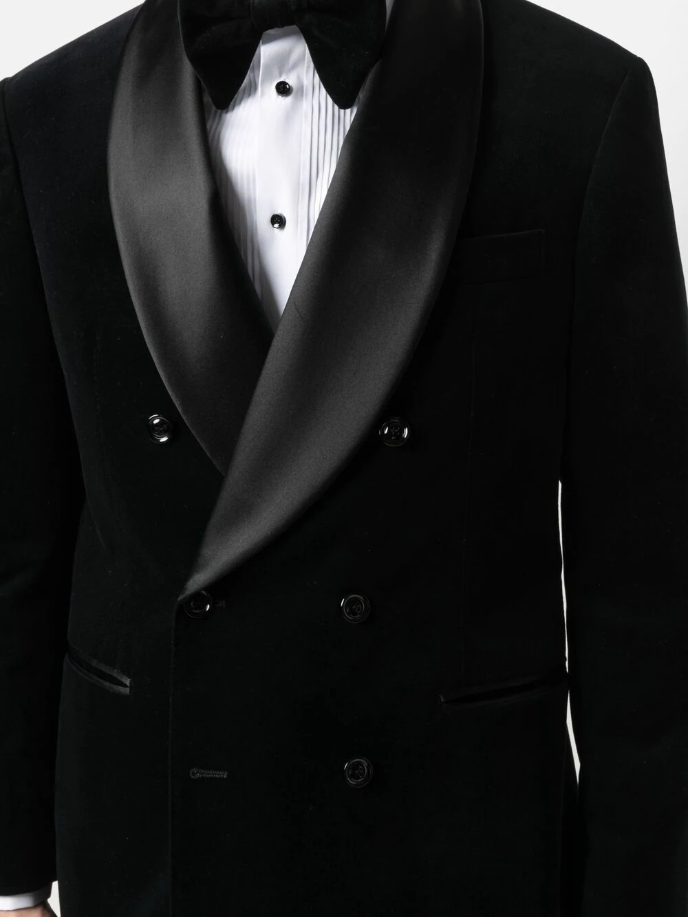 velvet tuxedo jacket - 5