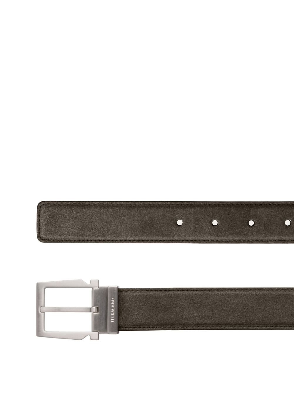 suede leather belt - 2