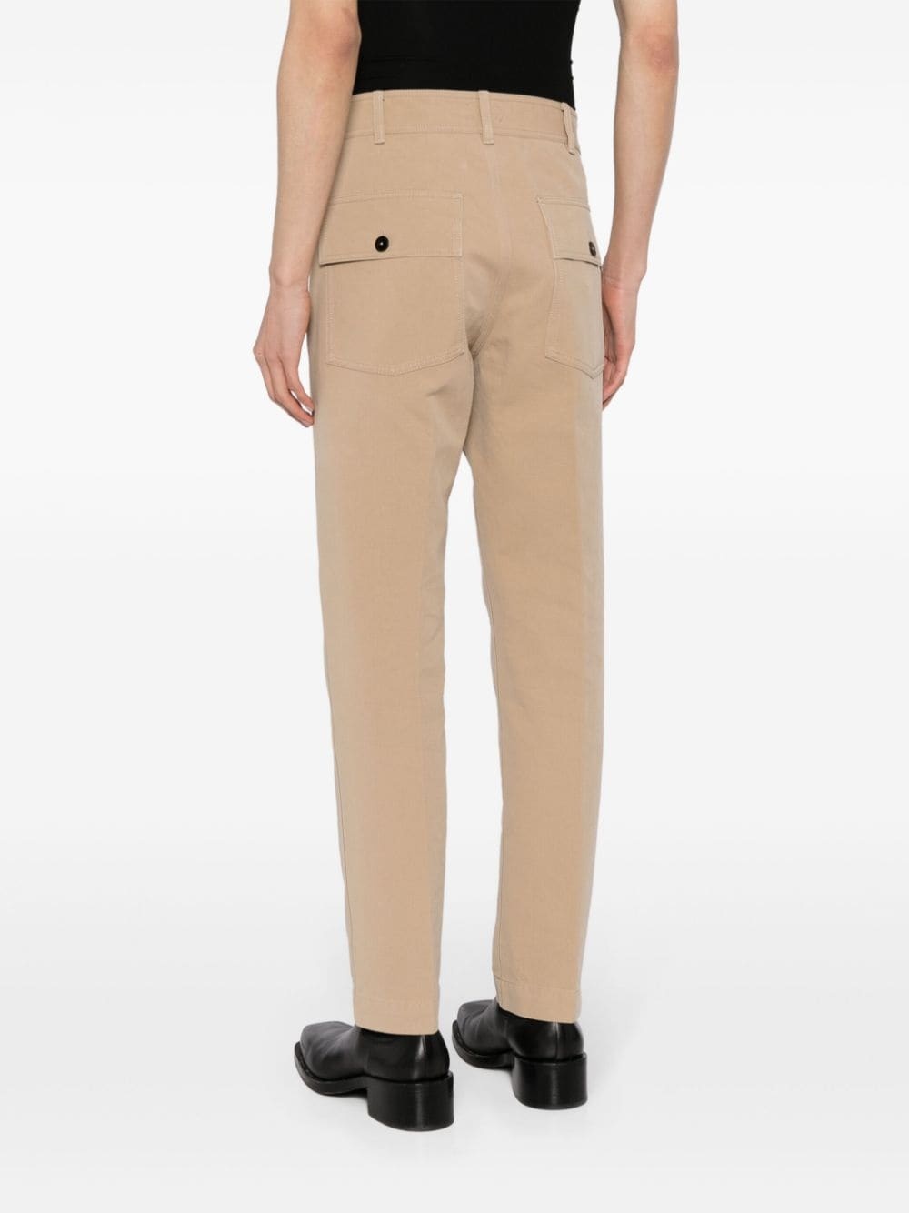 straight-leg trousers - 4
