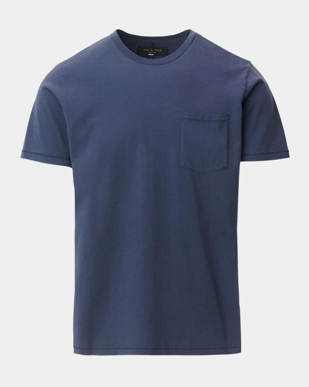 Men's Cotton Garment-Dyed Pocket T-Shirt - 1