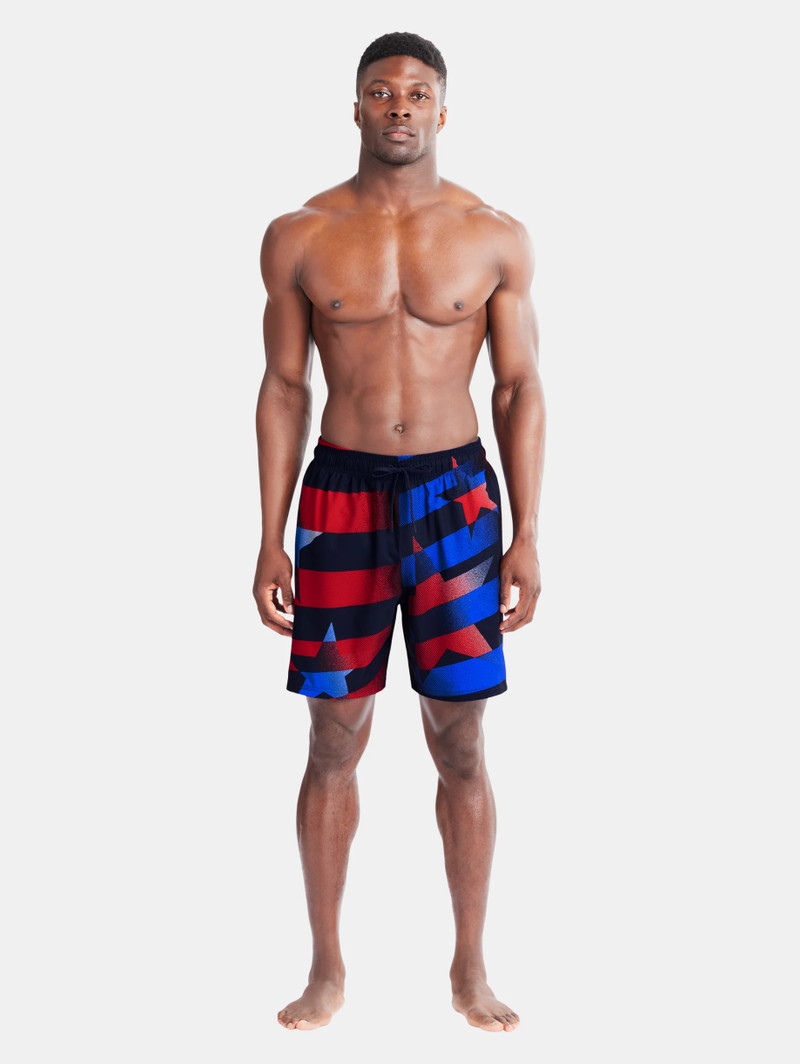 Men's UA Flag Streamer Swim Volley Shorts 3