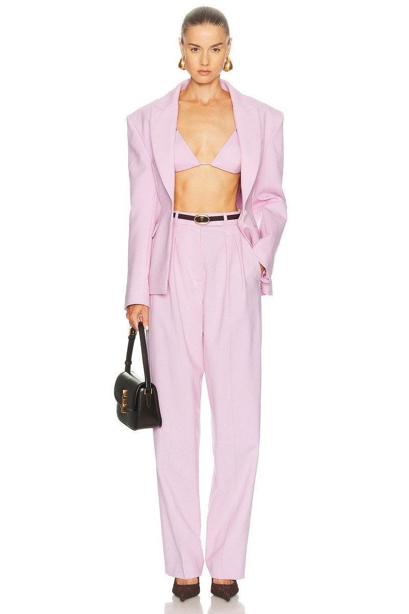 ALEX PERRY Wool Suiting Bra Top outlook